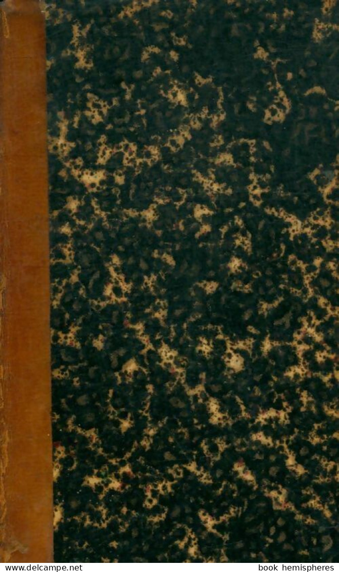 Cours De Littérature Française Tome I (1847) De M. Villemain - Altri & Non Classificati