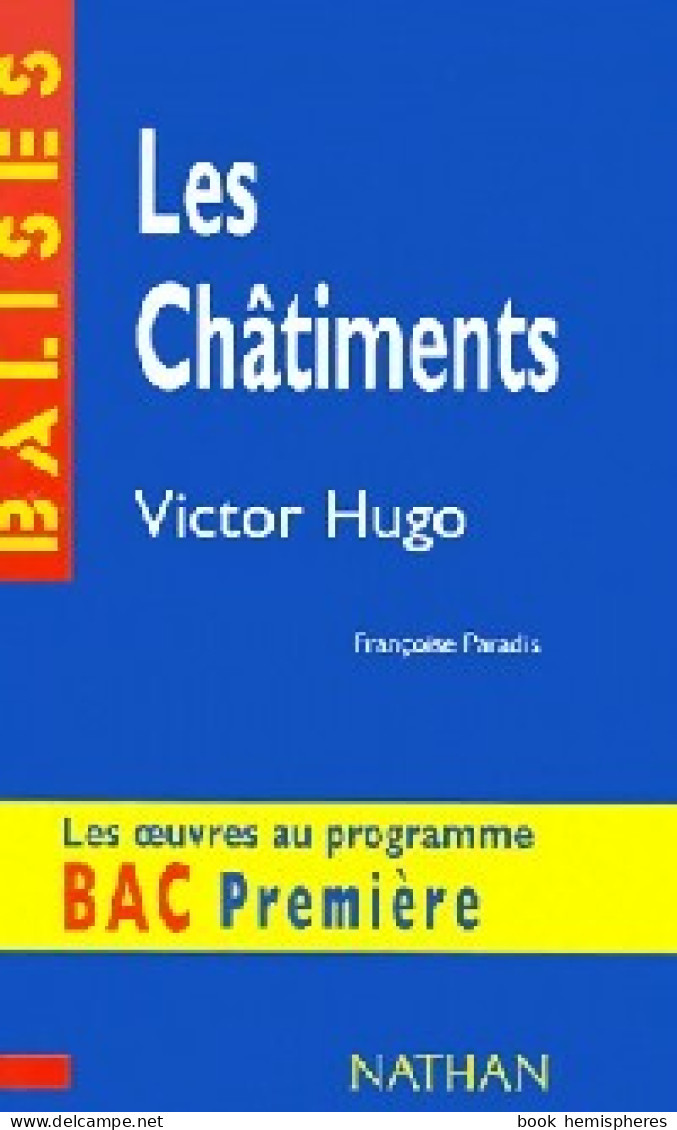 Les Châtiments (1998) De Victor Hugo - Auteurs Classiques