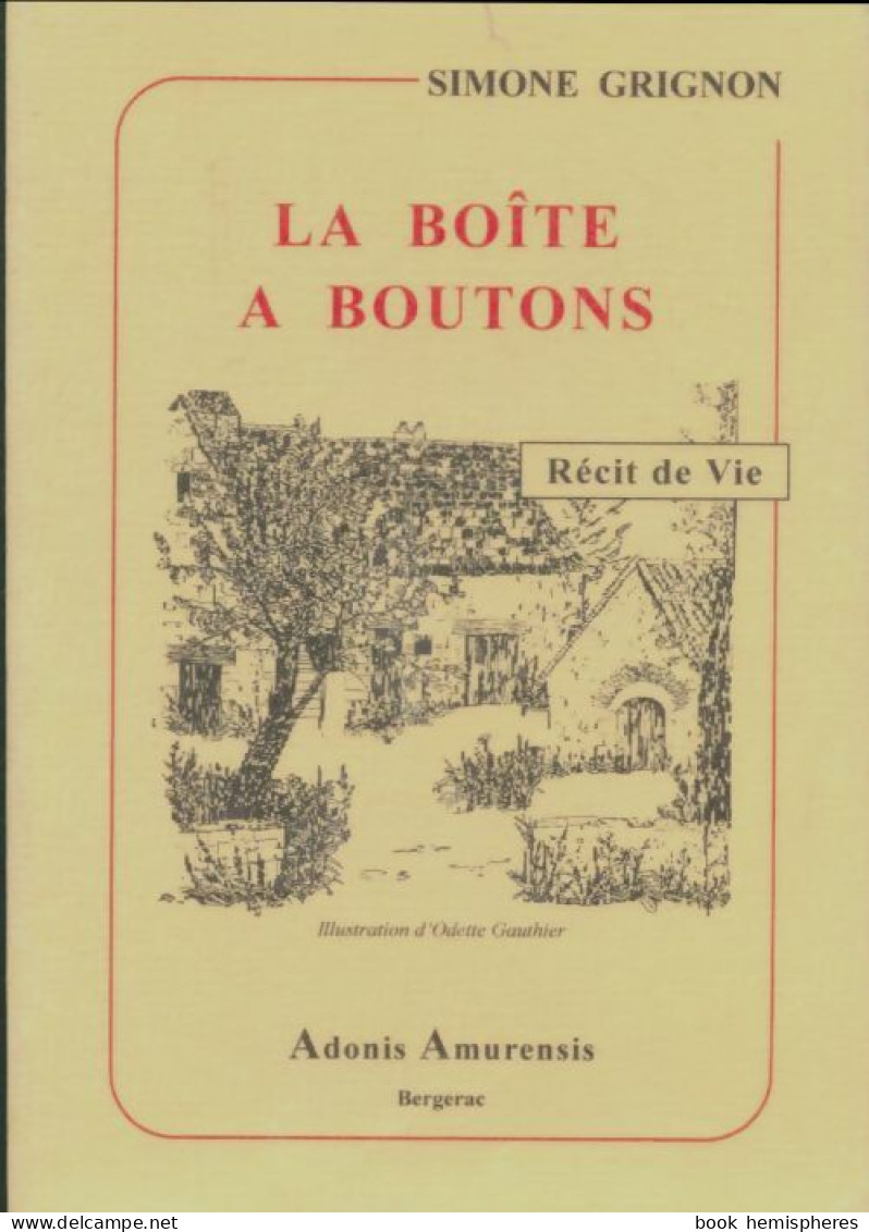 La Boîte à Boutons (1997) De Simone Grignon - Other & Unclassified