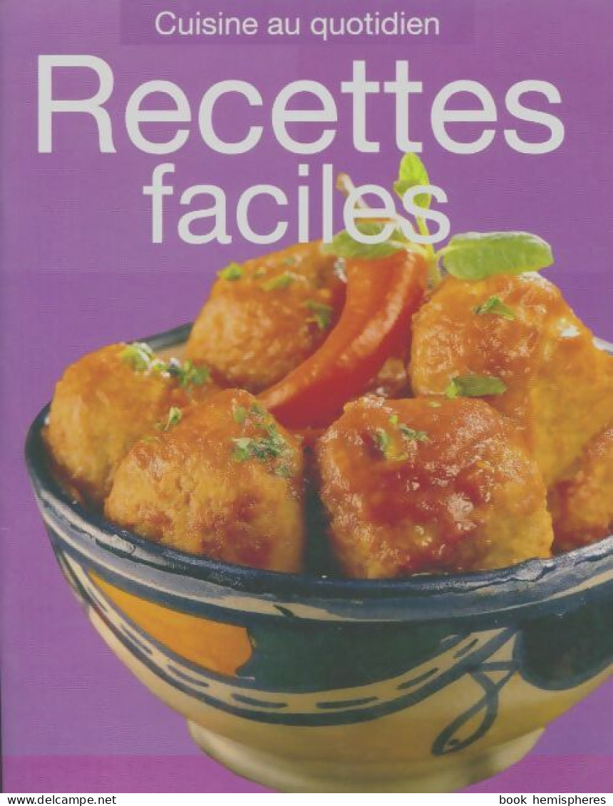 Recettes Faciles (2004) De Collectif - Gastronomía