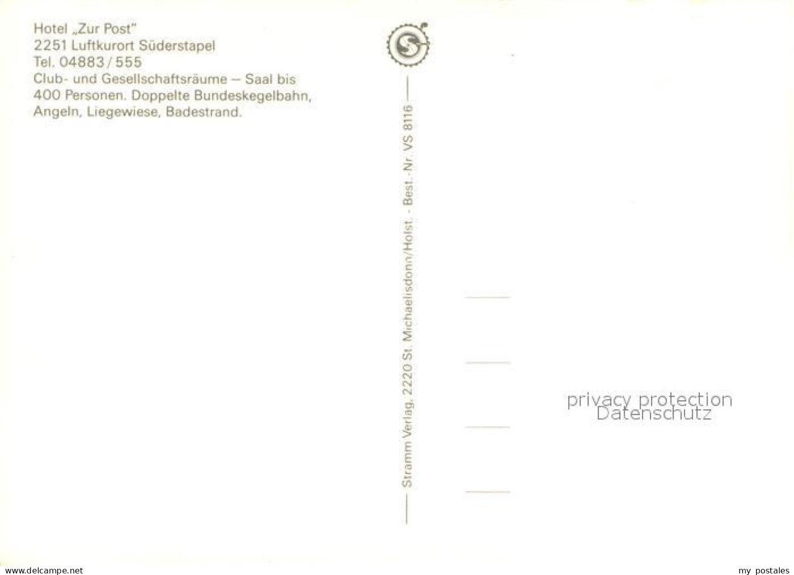 73722296 Suederstapel Hotel Zur Post Suederstapel - Other & Unclassified