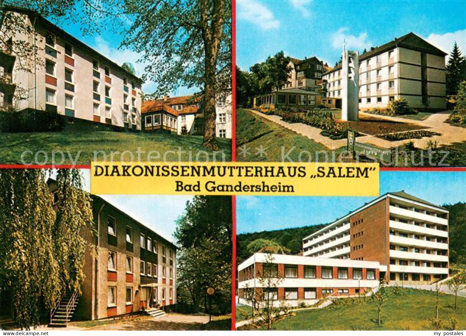 73722284 Bad Gandersheim Diaokonissenmutterhaus Salem Aussenansichten Bad Gander - Bad Gandersheim