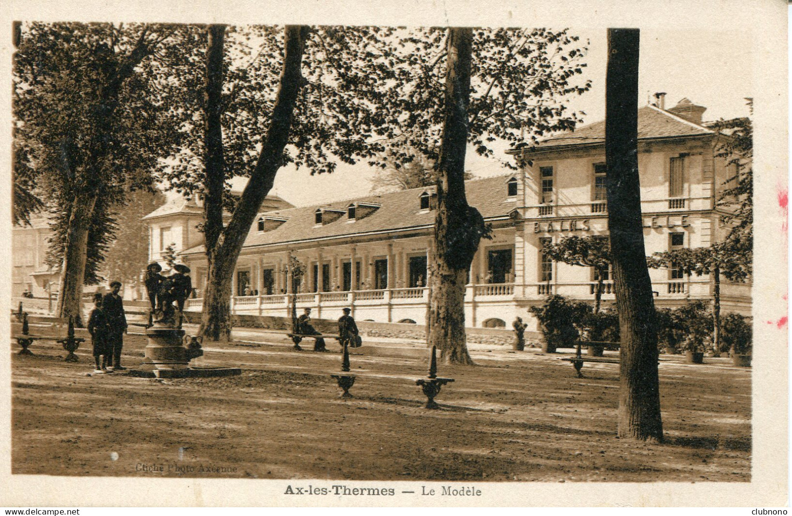 CPA - AX-LES-THERMES - LE MODELE - Ax Les Thermes