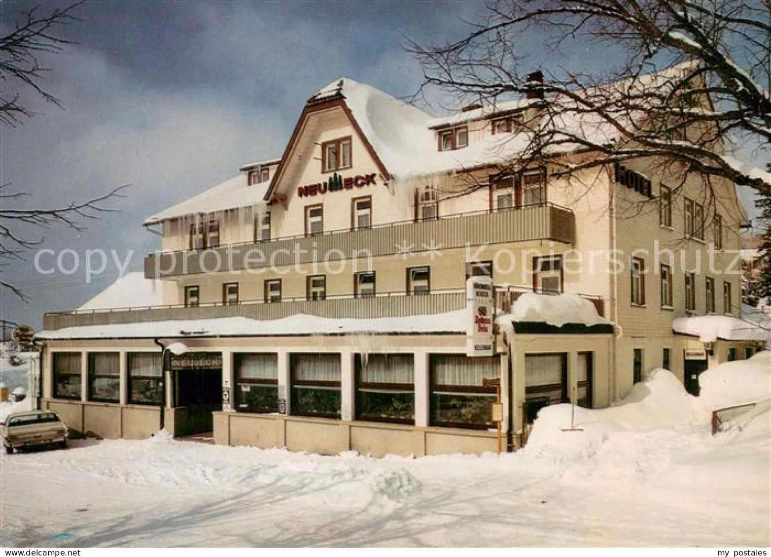 73722273 Furtwangen Hoehenhotel Neu-Eck Winter Schnee Furtwangen - Furtwangen