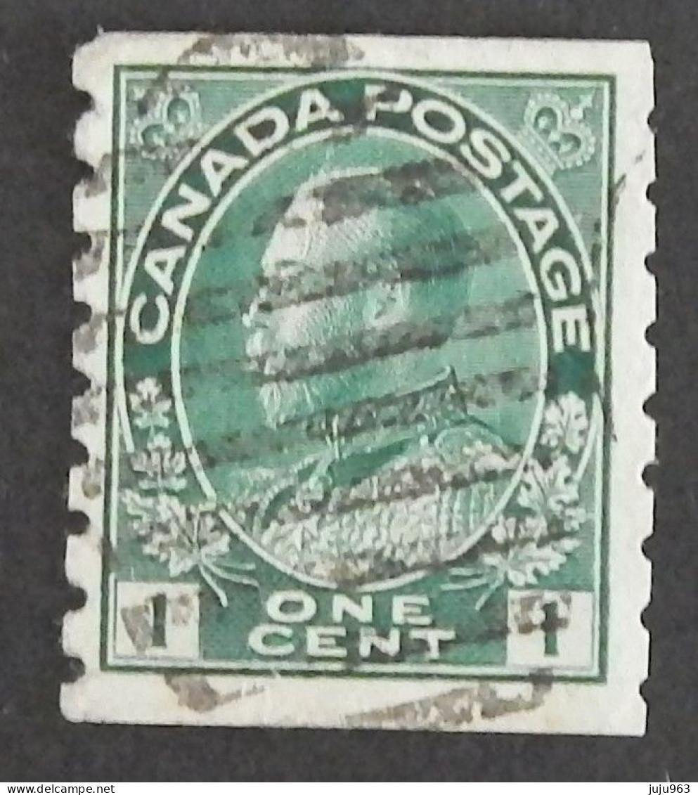 CANADA YT 93aB OBLITERE "GEORGE V" ANNÉES 1911/1916 - Used Stamps