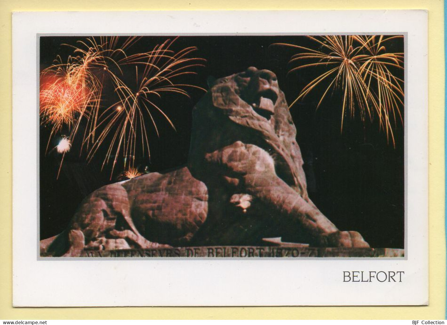 90. BELFORT – Le Lion De Bartholdi (voir Scan Recto/verso) - Belfort – Le Lion
