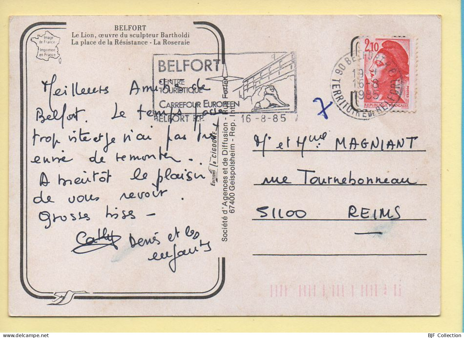 90. BELFORT – 3 Vues / Blason (voir Scan Recto/verso) - Belfort - Città