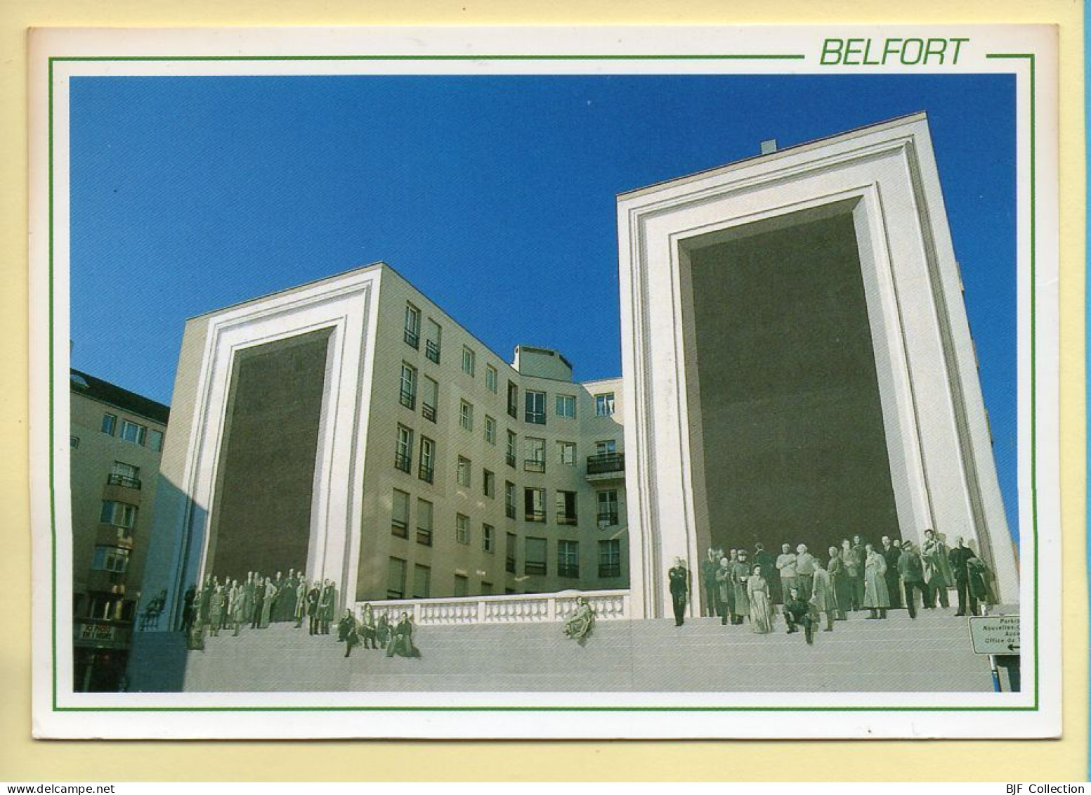 90. BELFORT – Fresque De Ernest Pignon-Ernest (voir Scan Recto/verso) - Belfort - Città