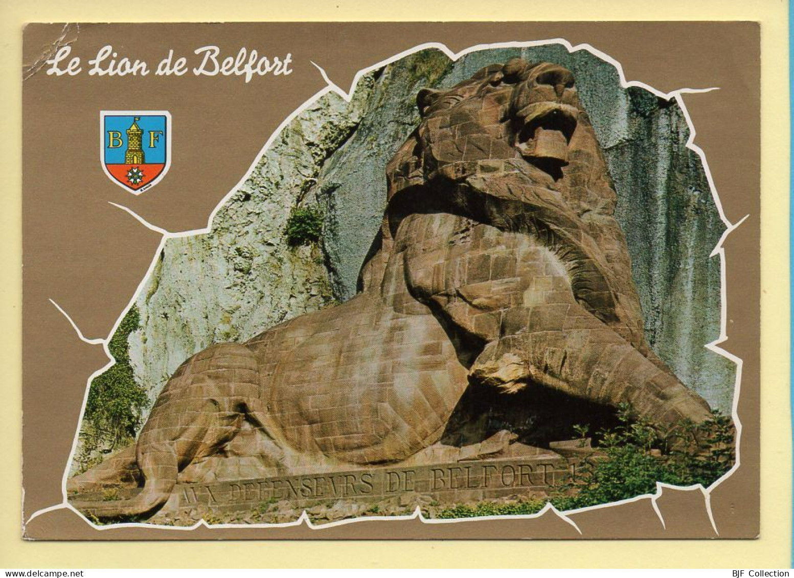 90. BELFORT – Le Lion De Belfort / Blason (voir Scan Recto/verso) - Belfort – Le Lion