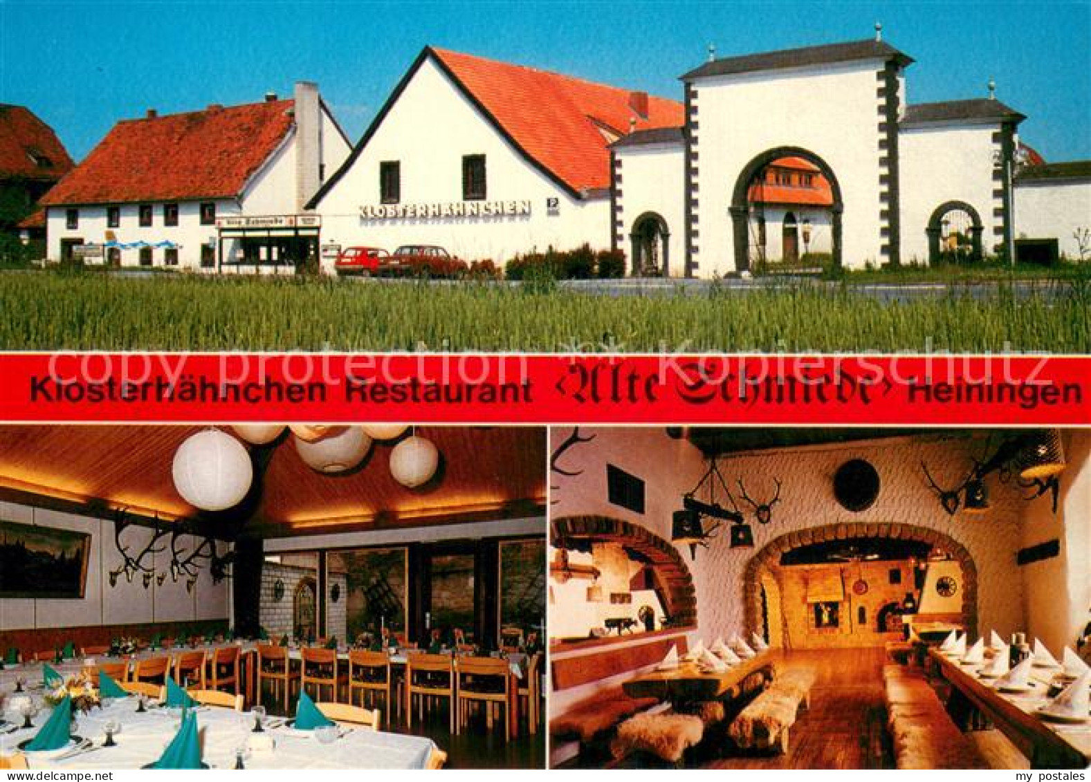 73722259 Heiningen Wolfenbuettel Klosterhaehnchen Restaurant Alte Schmiede Heini - Sonstige & Ohne Zuordnung