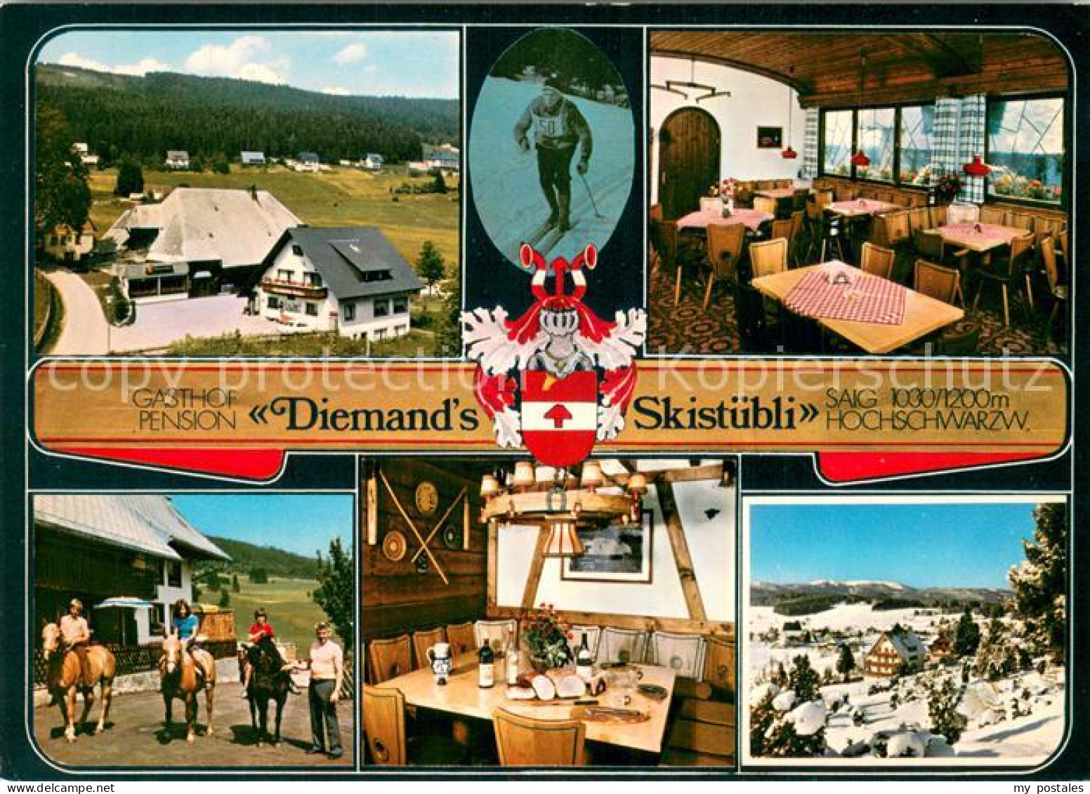 73722250 Saig Schwarzwald Restaurant-Pension Diemands Skistuebli Sommer-Winter S - Other & Unclassified