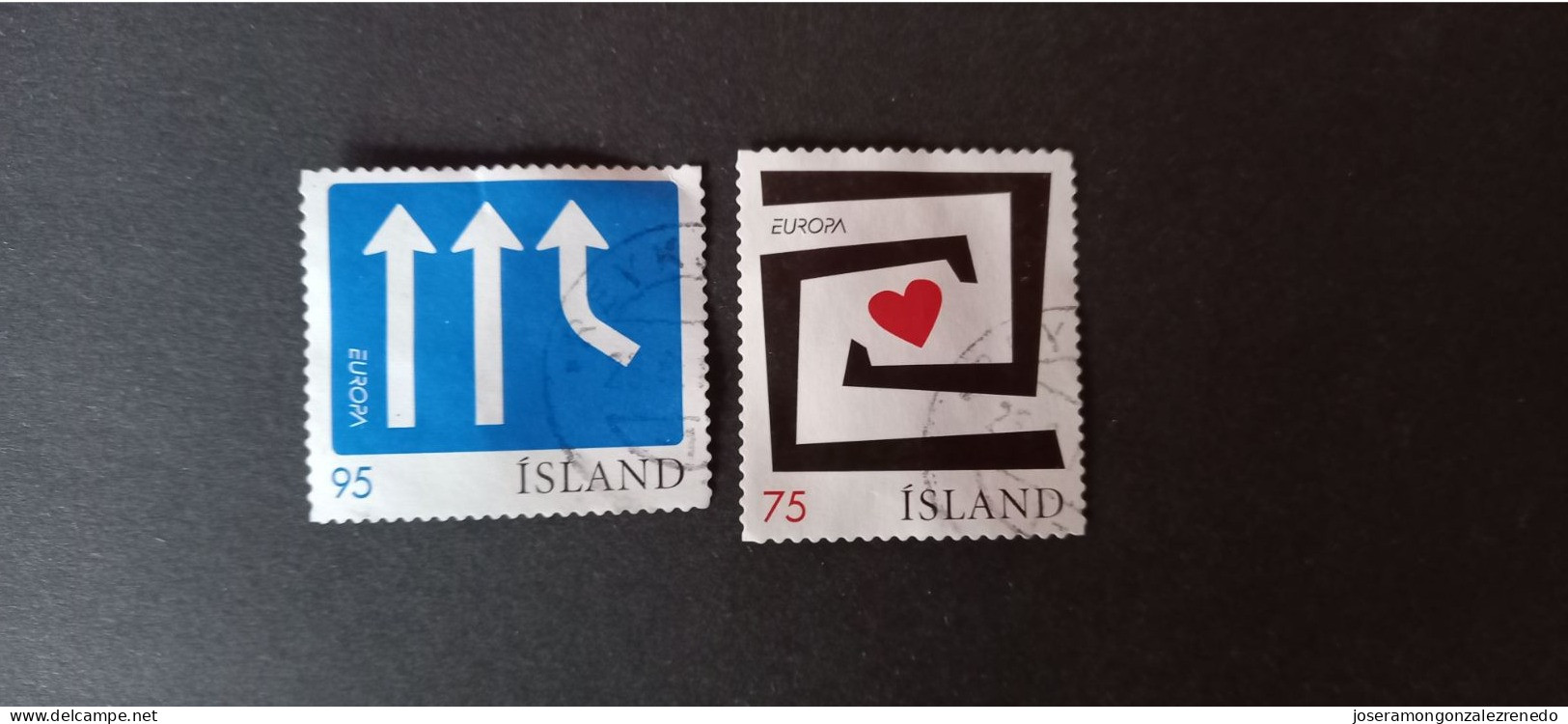 Islandia. Cat.ivert.1058/9..europa.procedentes De Carnet.año2006 - Used Stamps