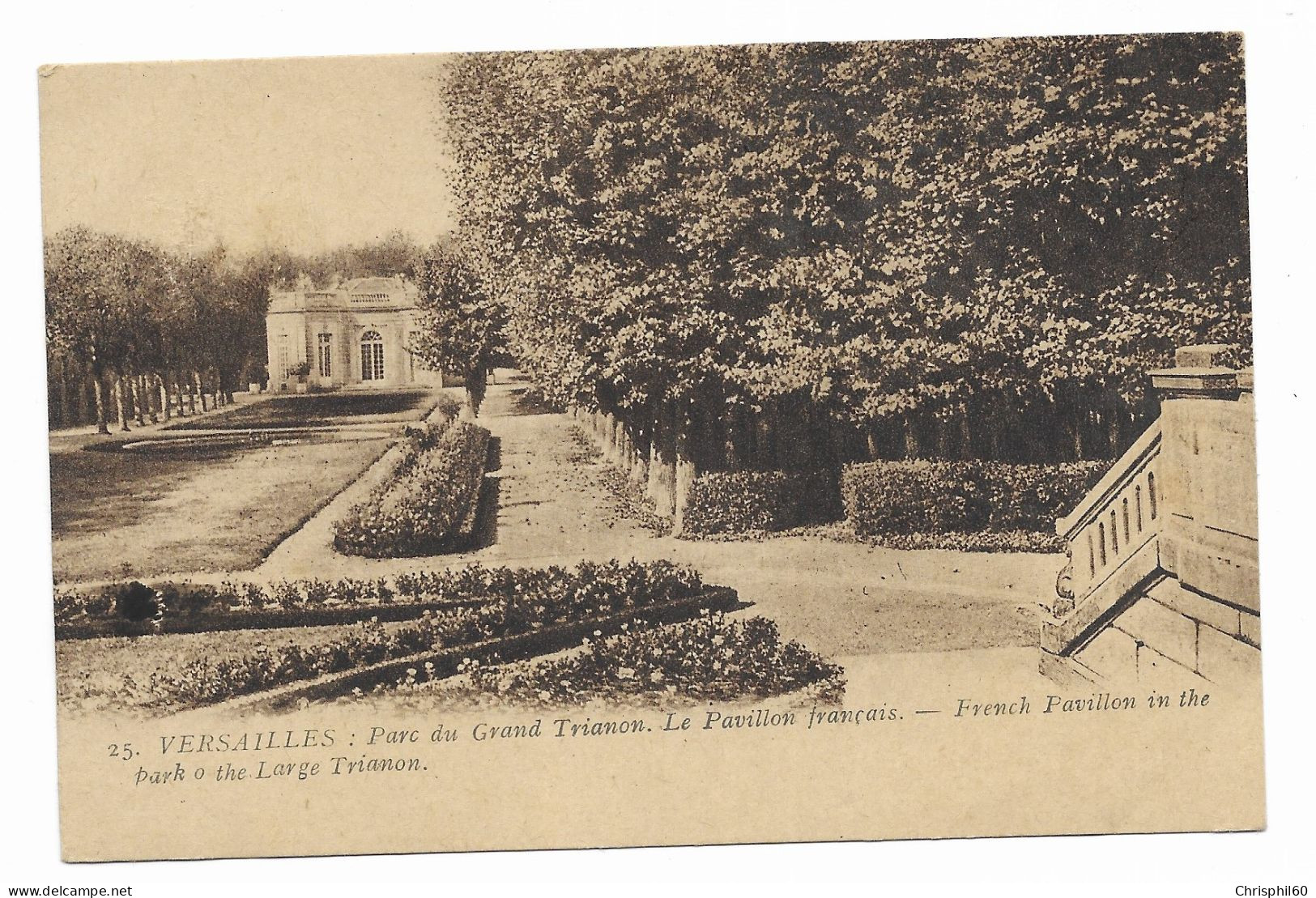 CPA - VERSAILLES - Parc Du Grand Trianon - Le Pavillon Français - Edit. Moreau - N° 25 - - Versailles (Château)