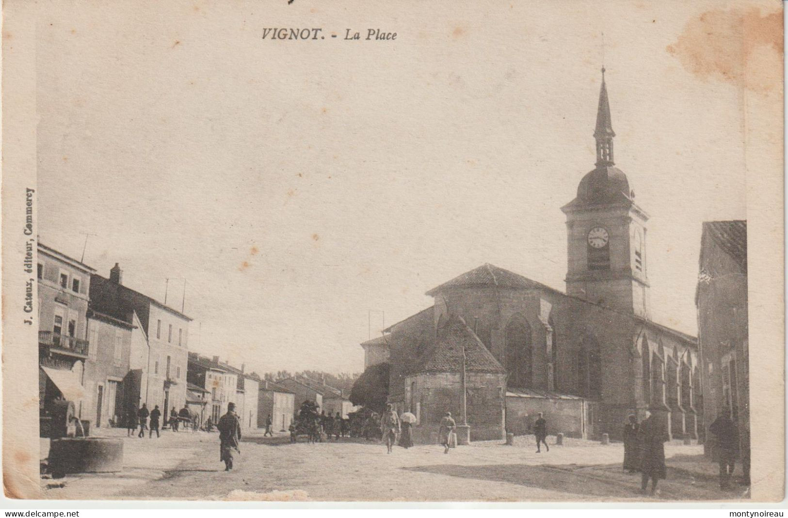 Meuse : VIGNOT   : Vue De La  Place - Sonstige & Ohne Zuordnung