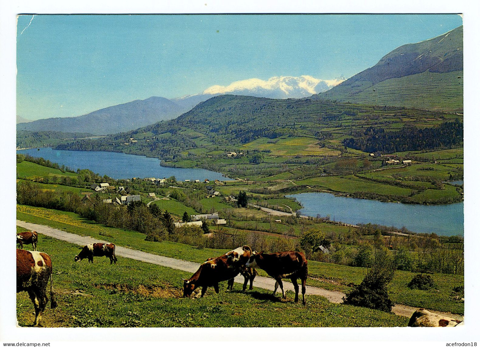 Les Lacs De Laffrey Et La Chaîne De Belledonne - Laffrey