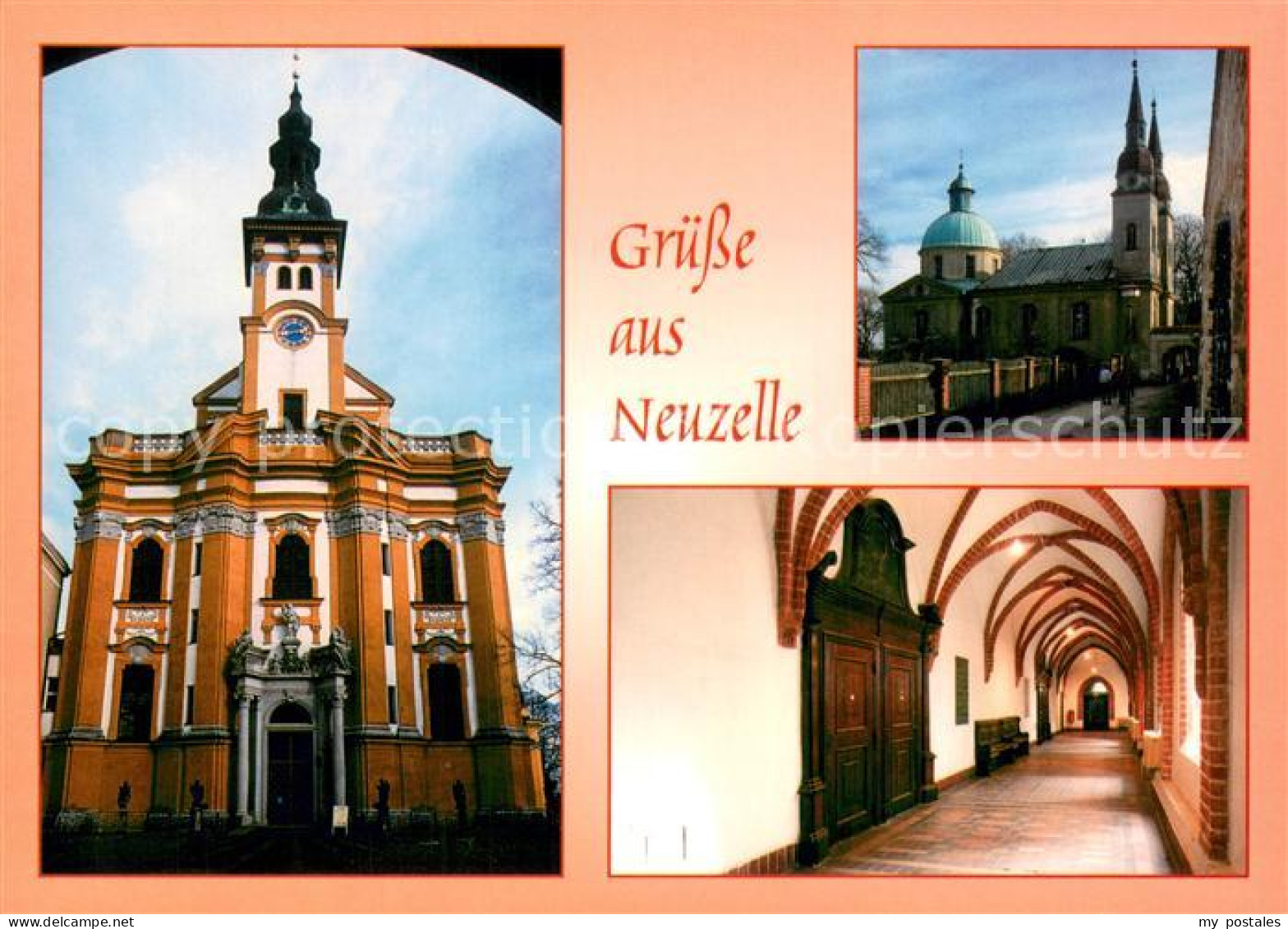 73722195 Neuzelle Kath. Stiftskirche St. Marien Kirche Zum Hl. Kreuz Kreuzgang N - Neuzelle
