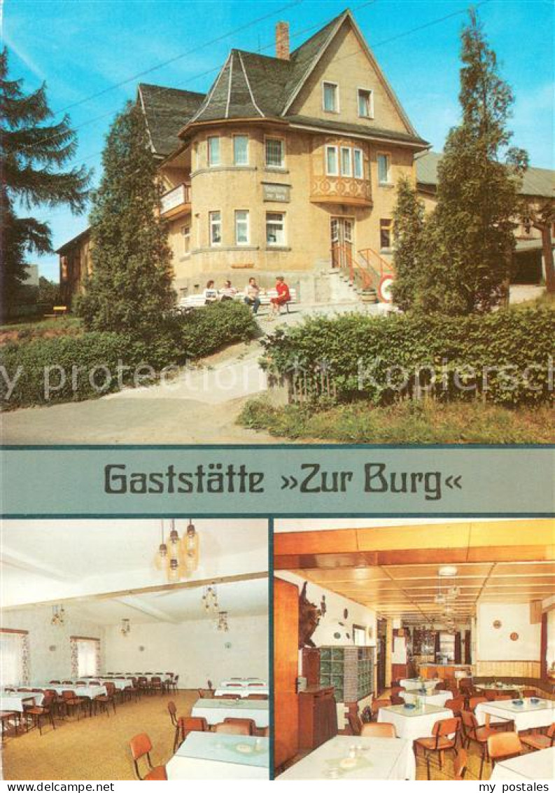 73722184 Droebischau Gaststaette Zur Burg Innen- U. Aussenansichten Droebischau - Other & Unclassified
