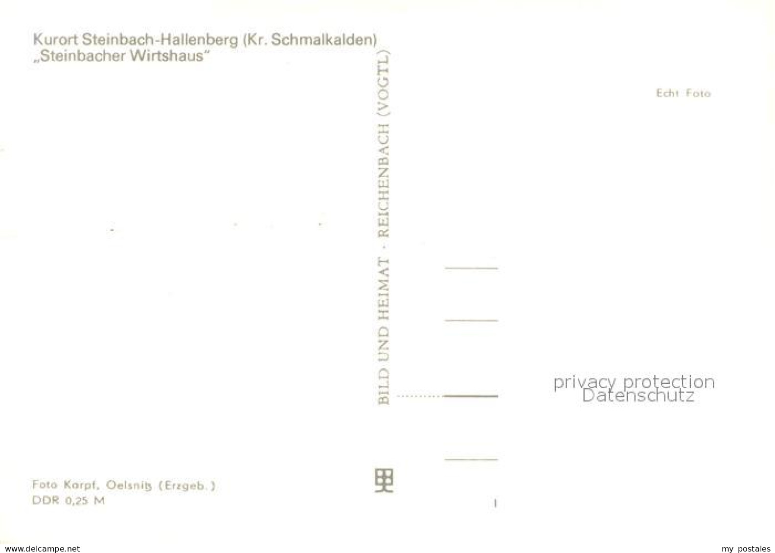 73722181 Steinbach Hallenberg Steinbacher-Wirtshaus Aussenansicht Steinbach Hall - Schmalkalden