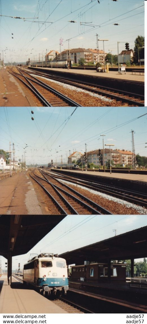 Deutschland Germany Osnabruck 8 Photo's 1992 - Trains