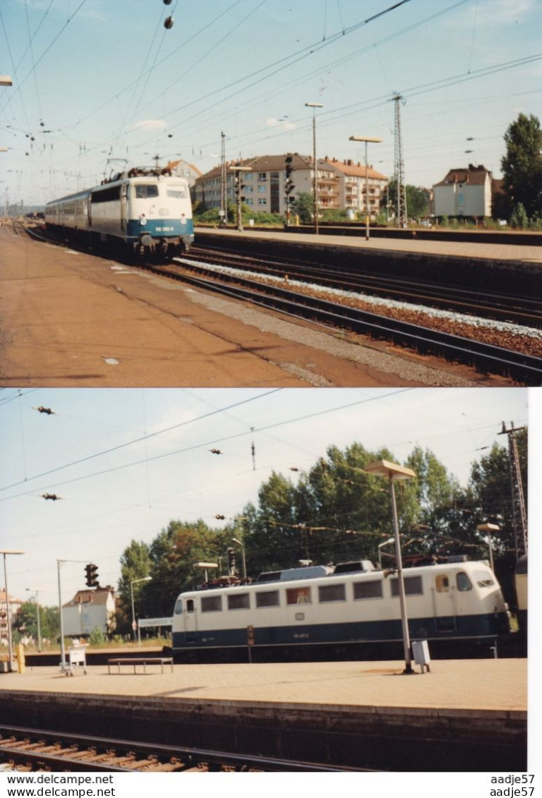 Deutschland Germany Osnabruck 8 Photo's 1992 - Trains