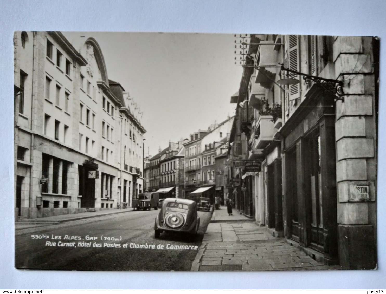 GAP (05) - Rue Carnot, Hôtel Des Postes Et Chambre De Commerce - Ed. Andreis, Gap - TBE - Gap