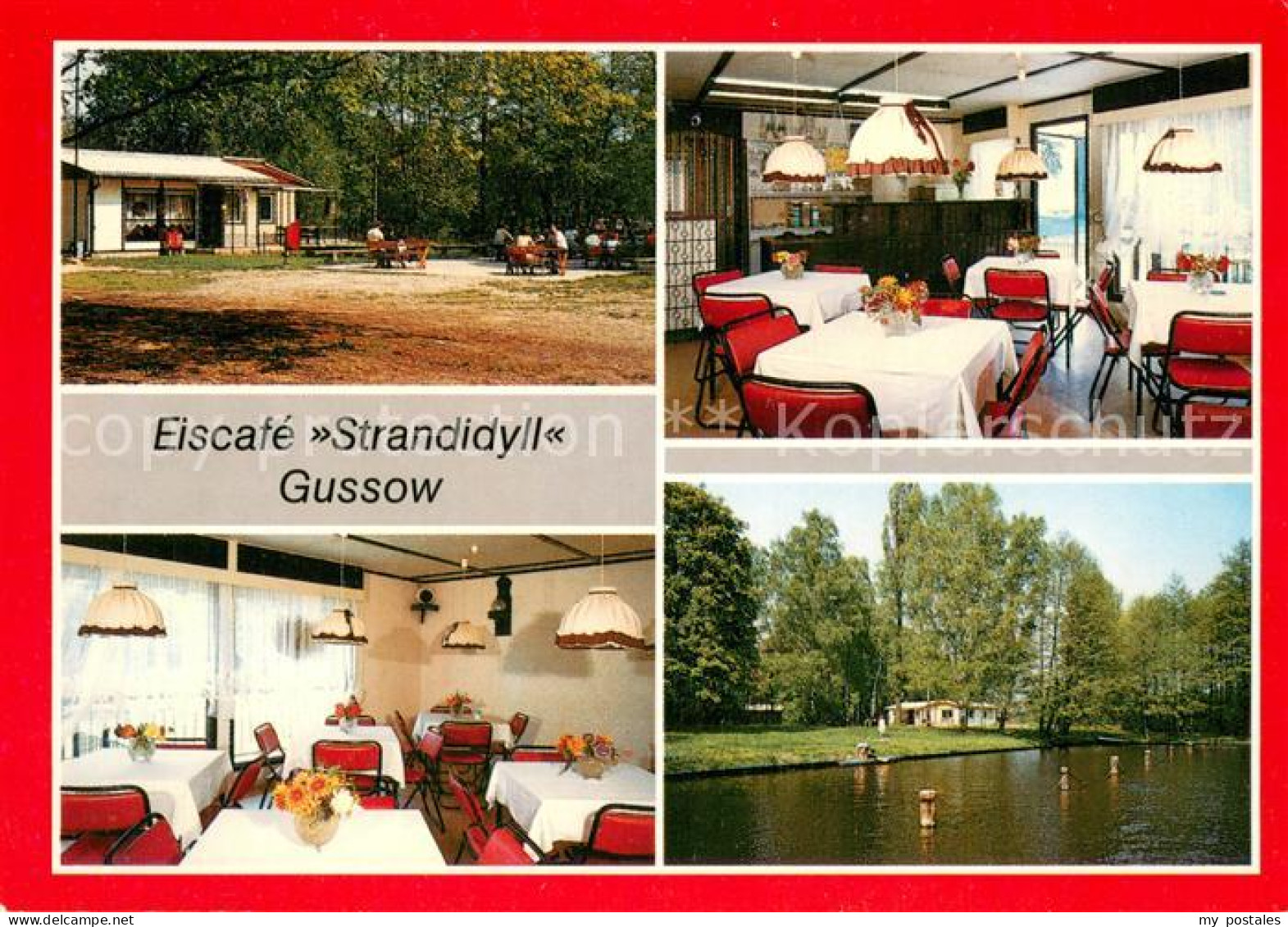 73722162 Gussow Eiscafe Strandidyll Teilansichten Gussow - Other & Unclassified