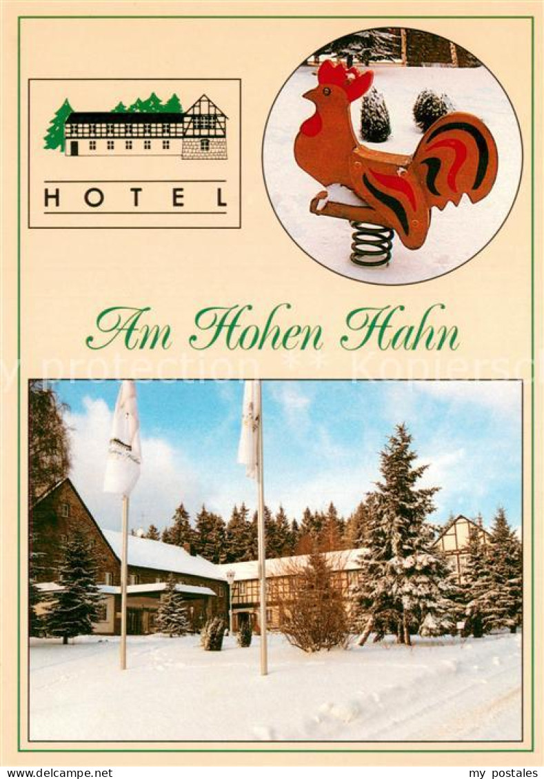 73722158 Bermsgruen Hotel Am Hohen Hahn Winter Bermsgruen - Schwarzenberg (Erzgeb.)