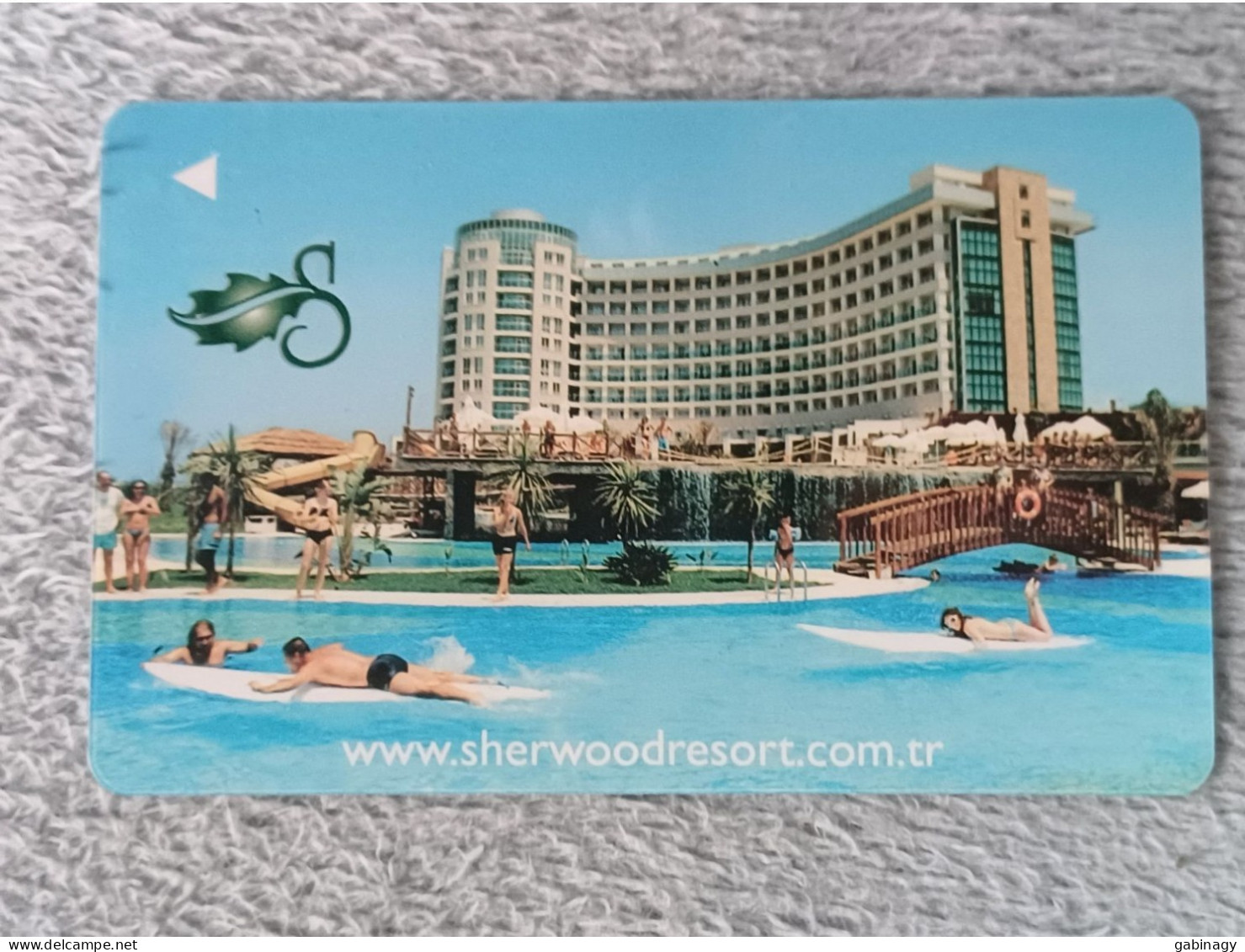 HOTEL KEYS - 2547 - TURKEY - SHERWOOD RESORT - Hotel Keycards