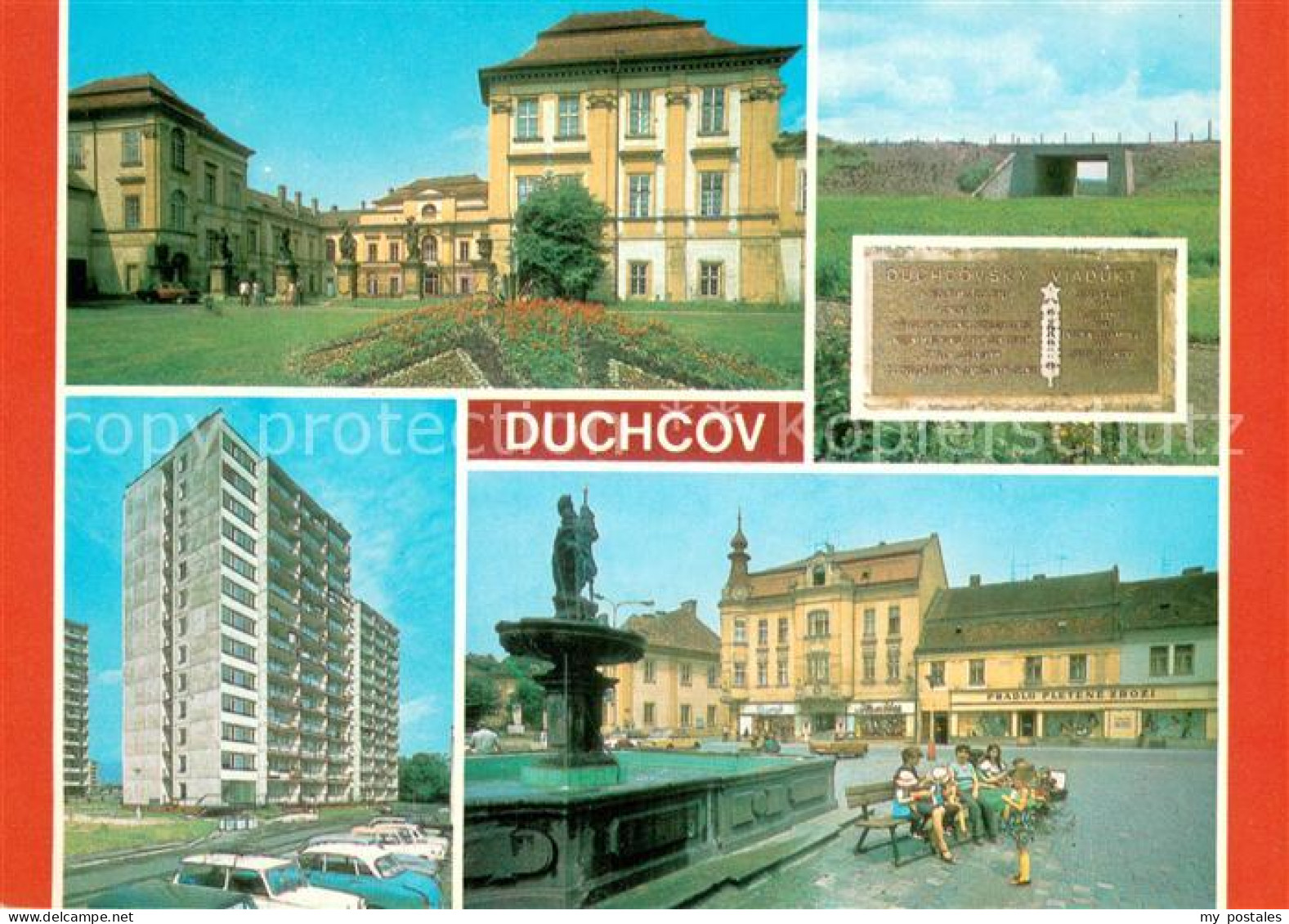 73722131 Duchcov CZ Zamek Duchcovsky Viadukt Sidliste Na Osecke Namesti 1 Maje  - Tschechische Republik