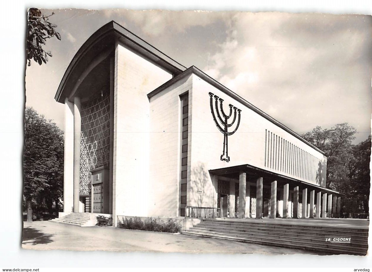 AG2697 STRASBOURG LA SYNAGOGUE DE LA PAIX - Judaisme
