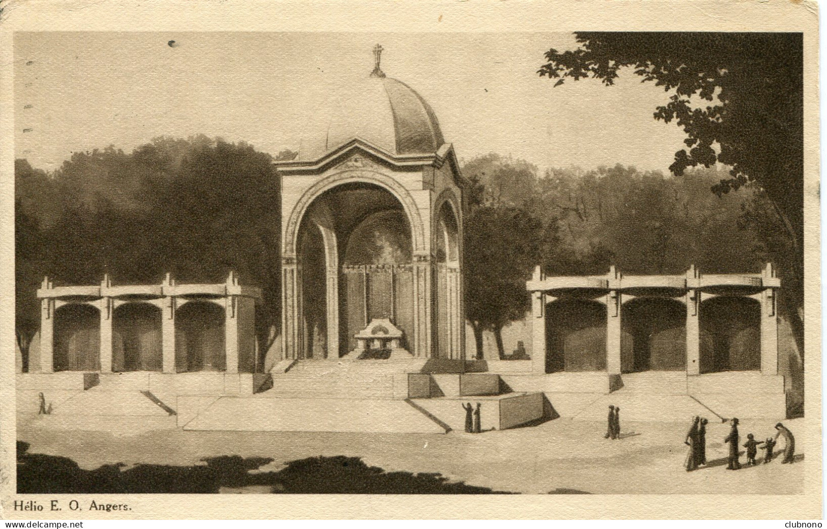 CPA -  ANGERS - CONGRES EUCHARISTIQUE NATIONAL 1933 - LE MONUMENT - Angers