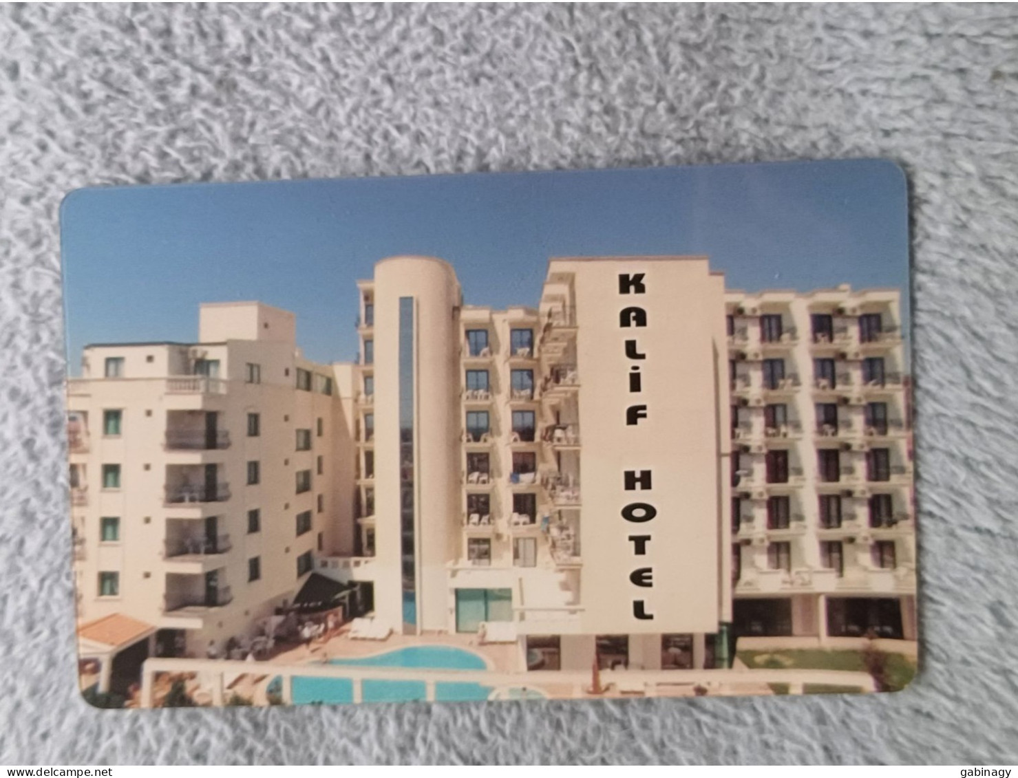 HOTEL KEYS - 2549 - TURKEY - KALIF HOTEL - Hotel Keycards