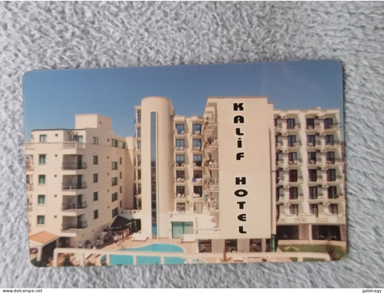 HOTEL KEYS - 2549 - TURKEY - KALIF HOTEL - Cartas De Hotels