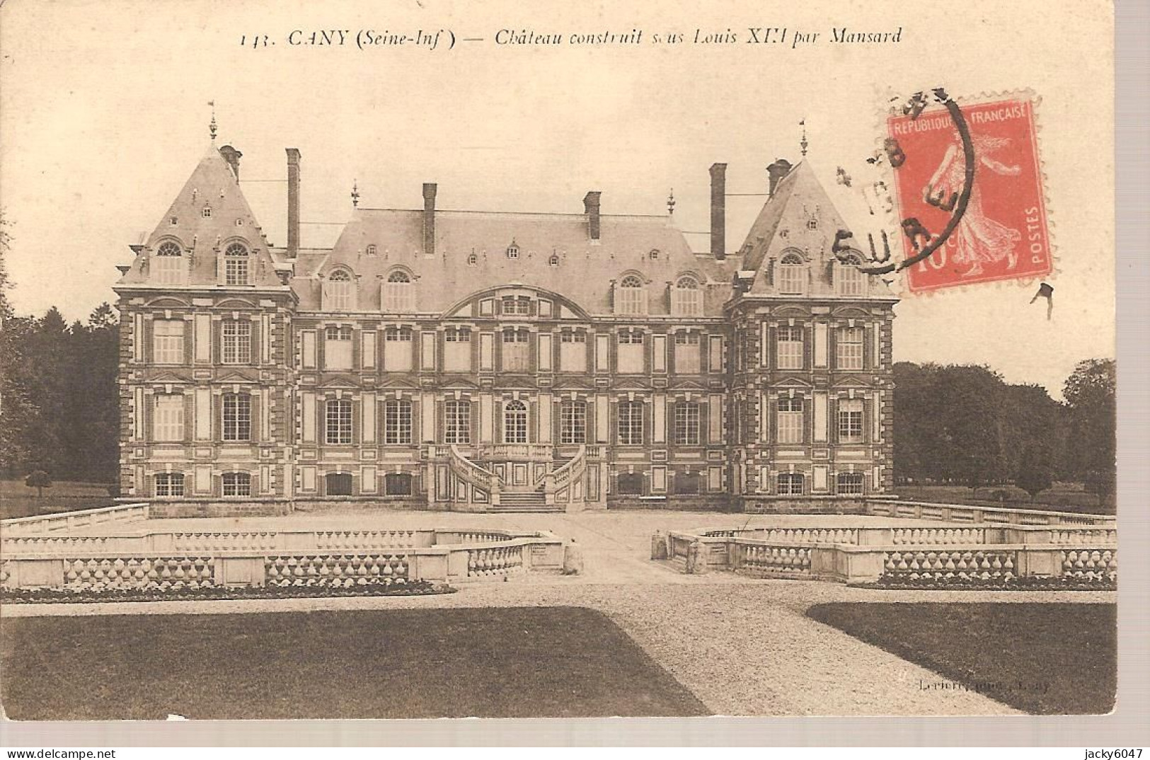 76 - Cany - Château Construit Sous Louis XIII Par Mansard - Cany Barville