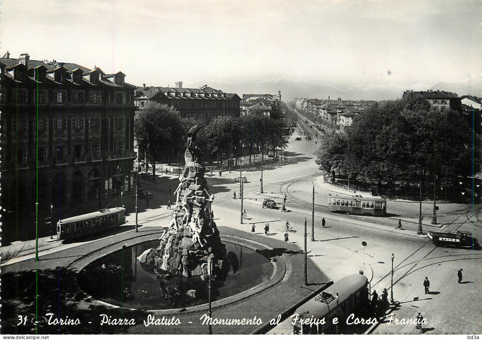 TORINO PIAZZA STATUO  - Altri Monumenti, Edifici