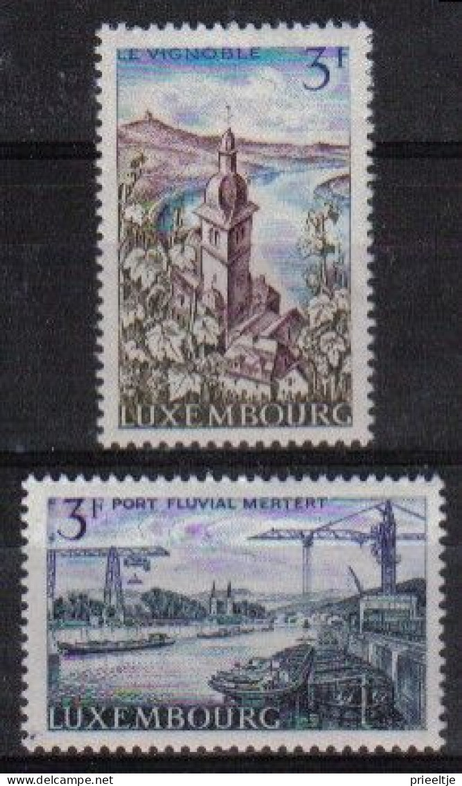 Luxemburg 1967 Landscapes  Y.T. 708/709 ** - Ungebraucht