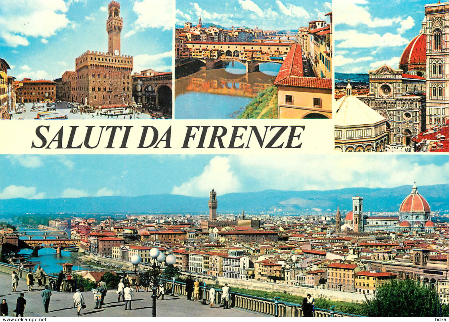 SALUTI DA FIRENZE ITALIA - Firenze (Florence)