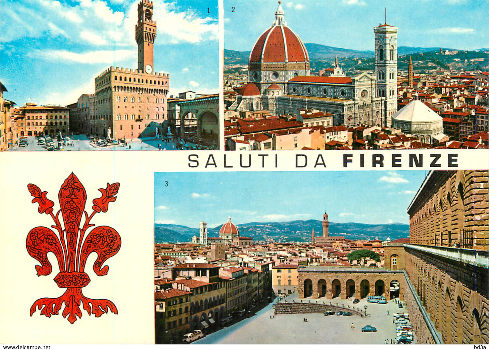 SALUTI DA FIRENZE ITALIA - Firenze