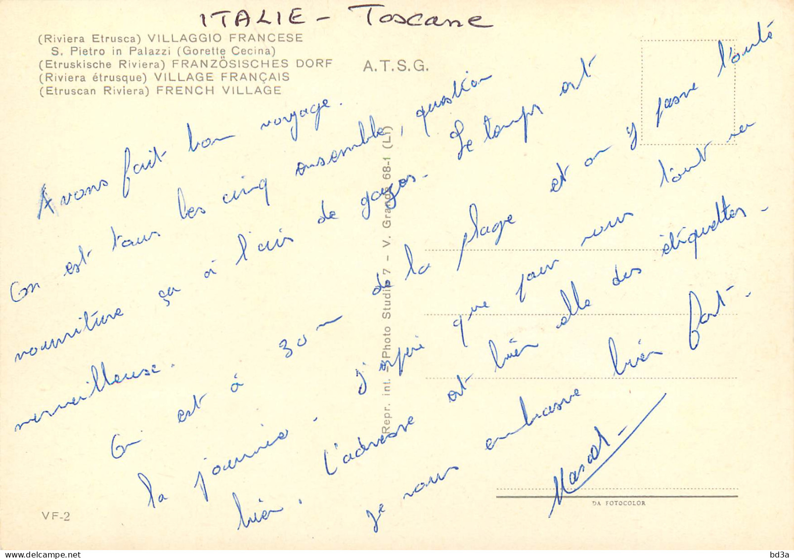 TOSCANE VILLAGIO FRANCESE - Otros & Sin Clasificación