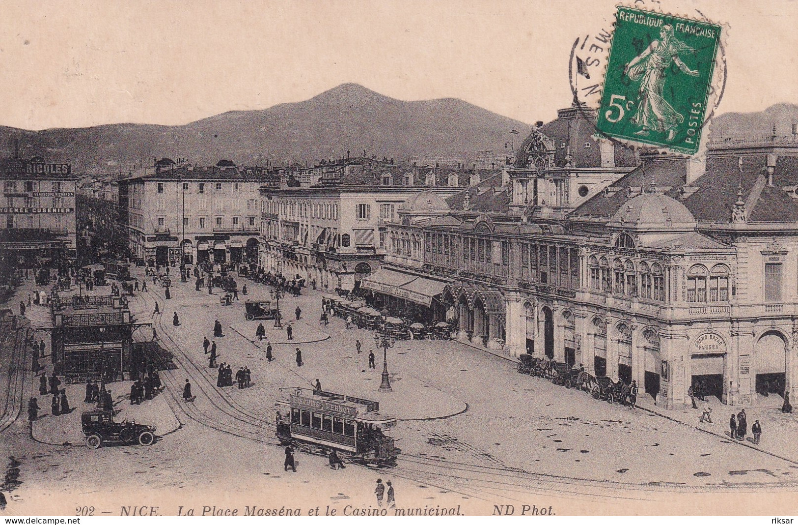 NICE(TRAMWAY) CASINO - Transport Urbain - Auto, Autobus Et Tramway