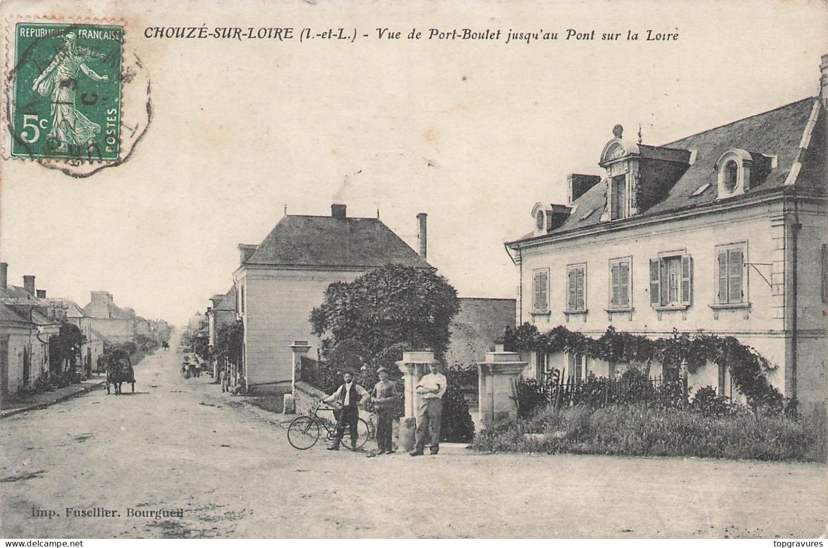 37 CHOUZE SUR LOIRE - Vue De Port Boulet - Other & Unclassified