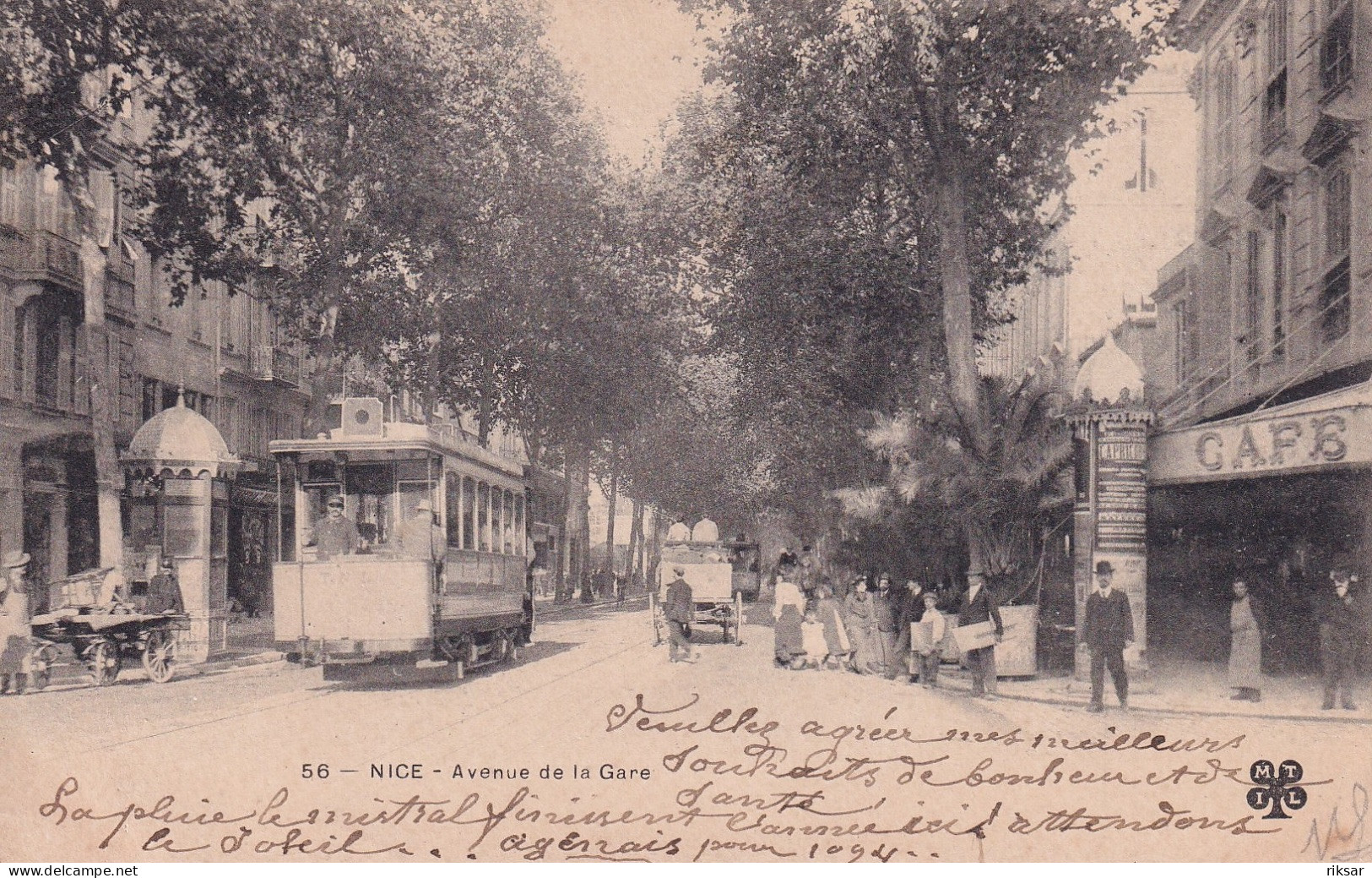 NICE(TRAMWAY) - Traffico Stradale – Automobili, Autobus, Tram