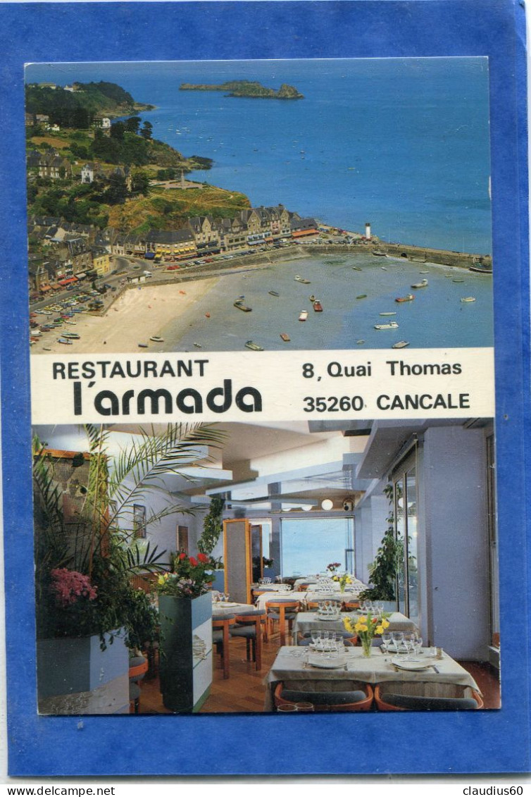 35  .CANCALE  Restaurant  L ' ARMADA  .  Multi - Vues . - Cancale