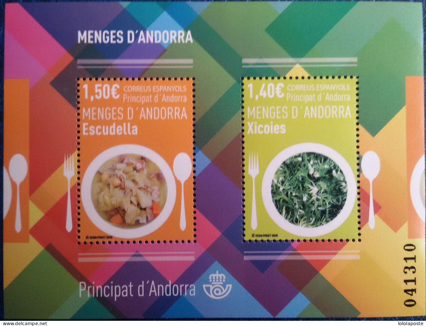 ANDORRE ESPAGNOL - - 5 Blocs Neufs **(MNH) Des Années 2018 Et 2019 - 6 Photos - Ongebruikt