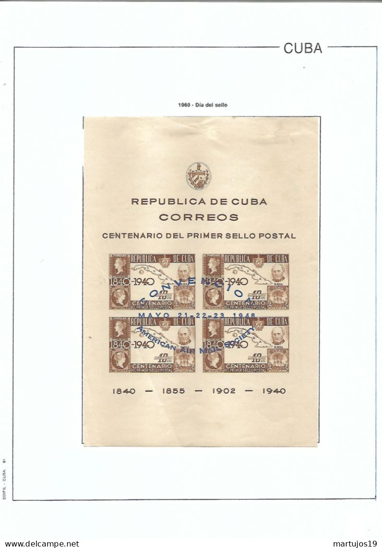 COLECCION COMPLETA DE CUBA 1959 ASTA 1994 ( SELLOS NUEVOS PUESTOS CON CHARNELA ) - Colecciones & Series