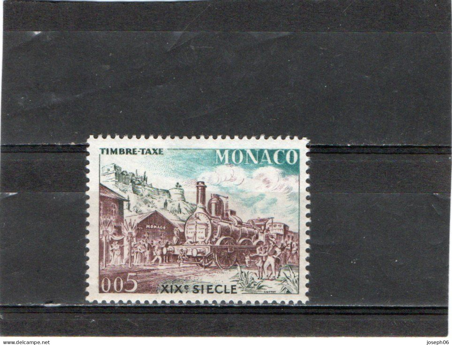 MONACO    1960  Taxe   Y.T. N° 56  à  62  Incomplet  NEUF*  58  Charnière Ou Trace - Postage Due