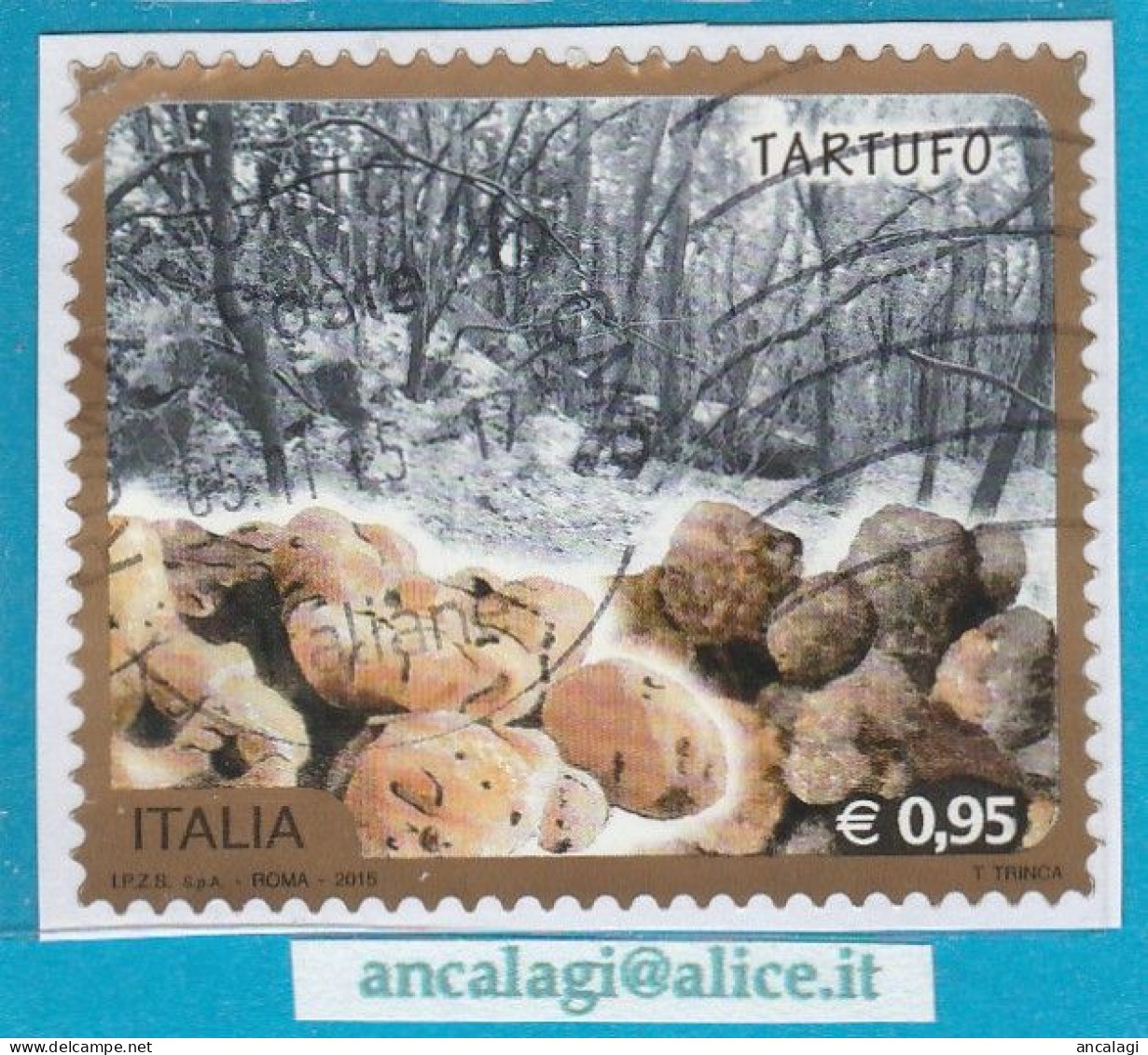 USATI ITALIA 2015 - Ref.1288 "TARTUFO" 1 Val. - - 2011-20: Gebraucht