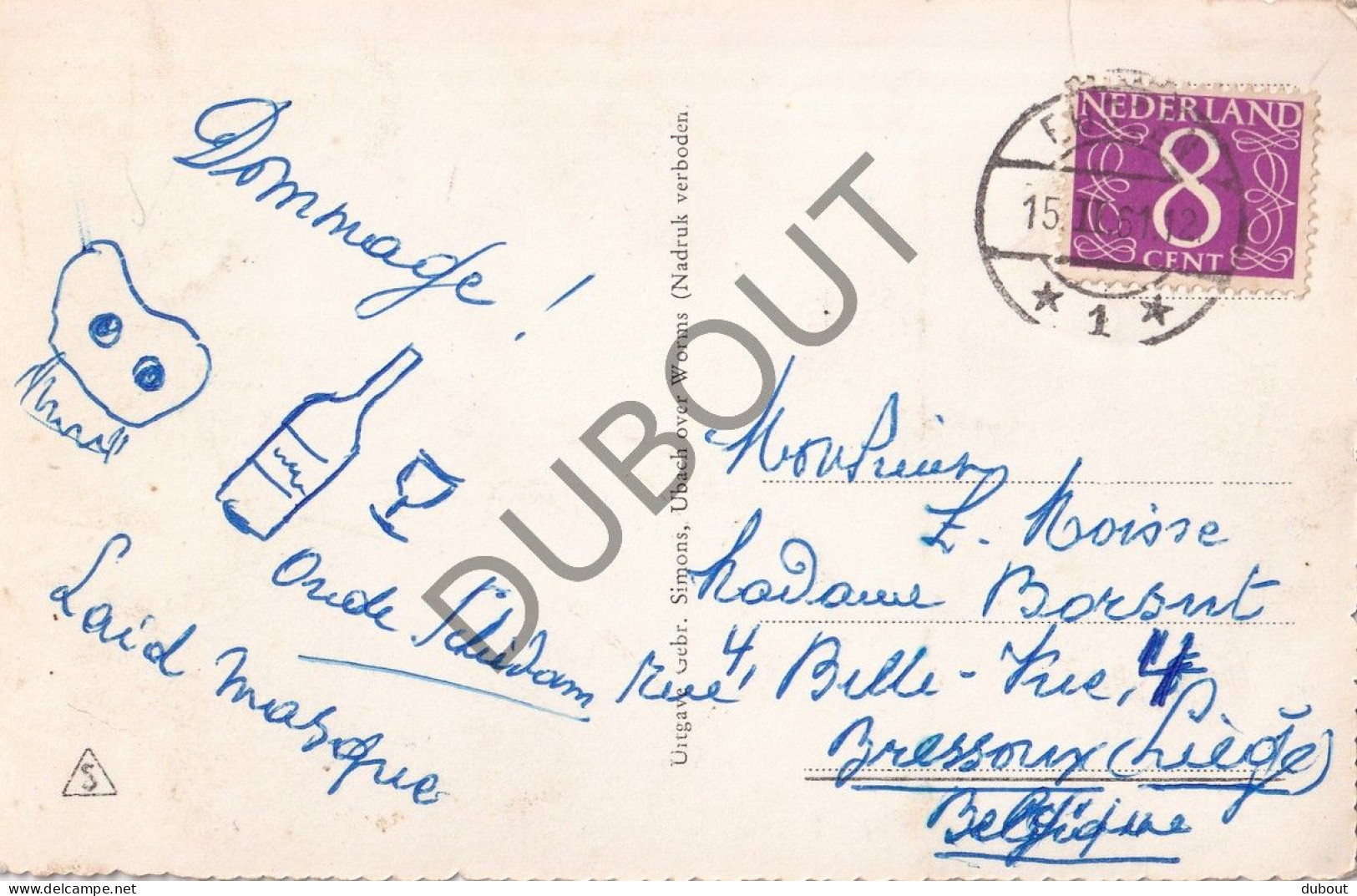 Postkaart - Carte Postale - Eijsden - Aan De Grens (C5902) - Eijsden