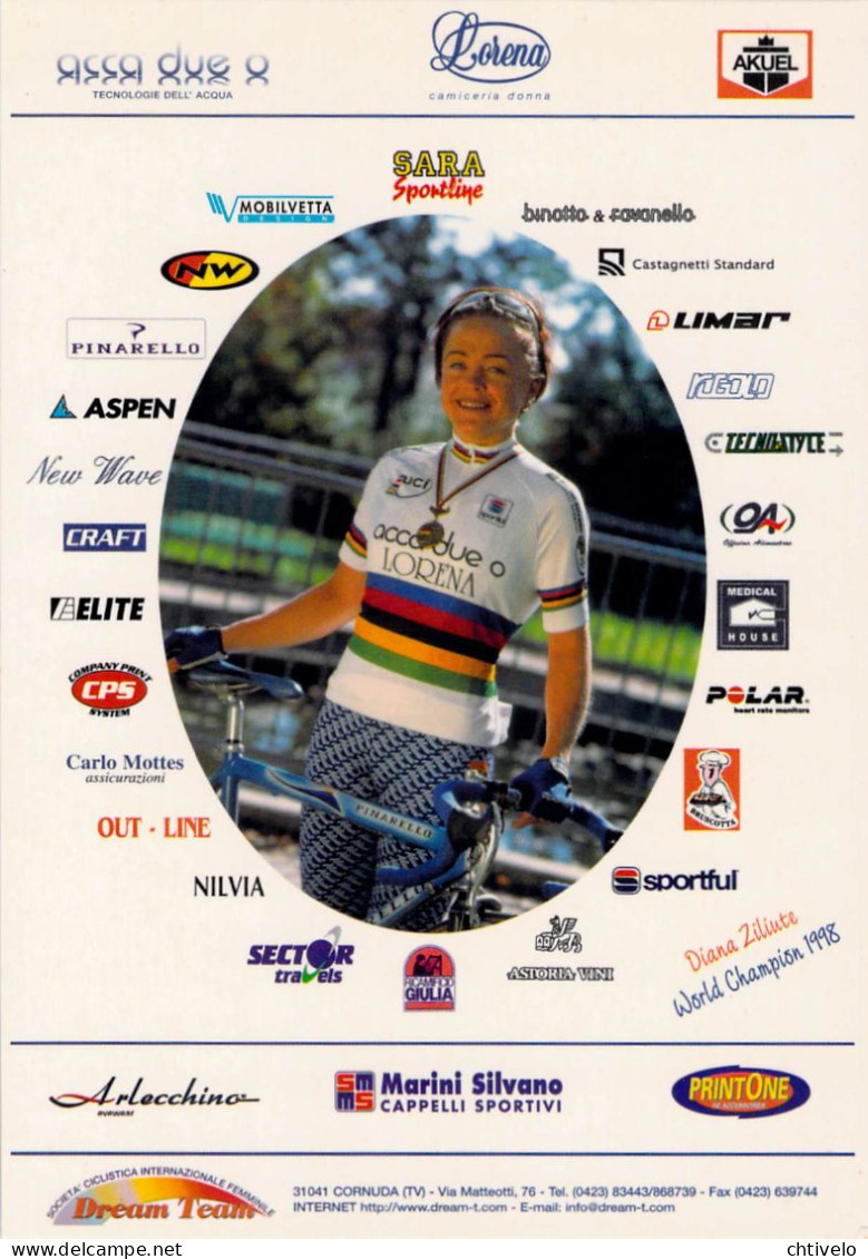 Cyclisme, Diana Ziliute - Cycling