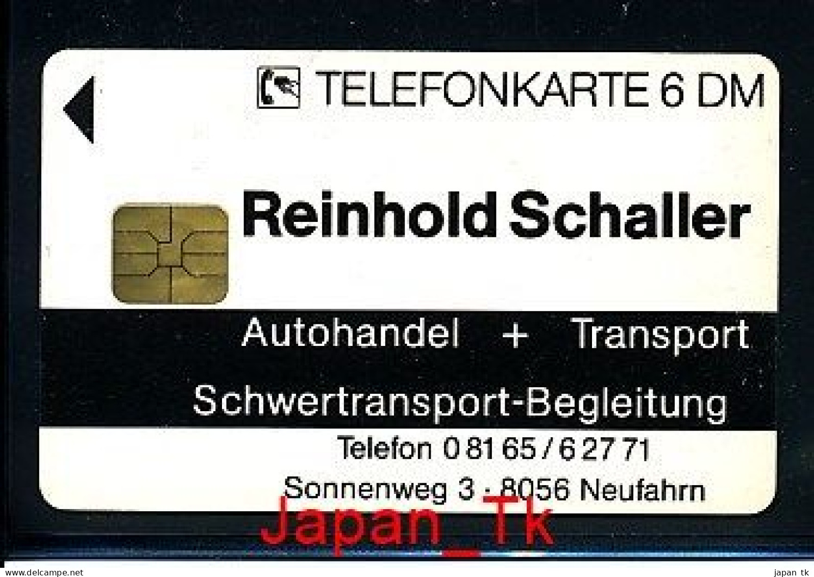 GERMANY K 898 93 Reinhold Schaller Auto  - Aufl  4 000 - Siehe Scan - K-Series : Serie Clientes